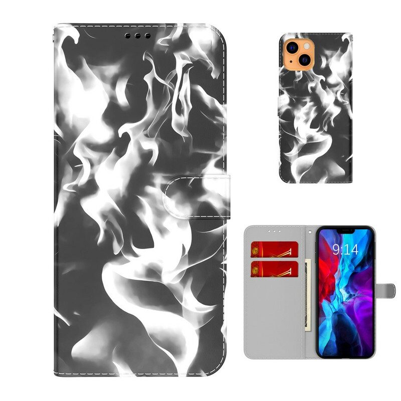 Folio-hoesje voor iPhone 13 Mini Abstract Patroon