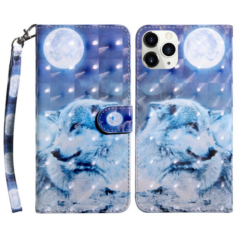 Folio-hoesje voor iPhone 13 Mini Lichtvlek Gerald De Wolf