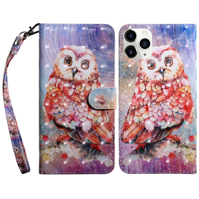 Folio-hoesje voor iPhone 13 Mini Lichtvlek Germain De Uil