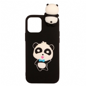 Hoesje voor iPhone 13 Mini De 3d-panda