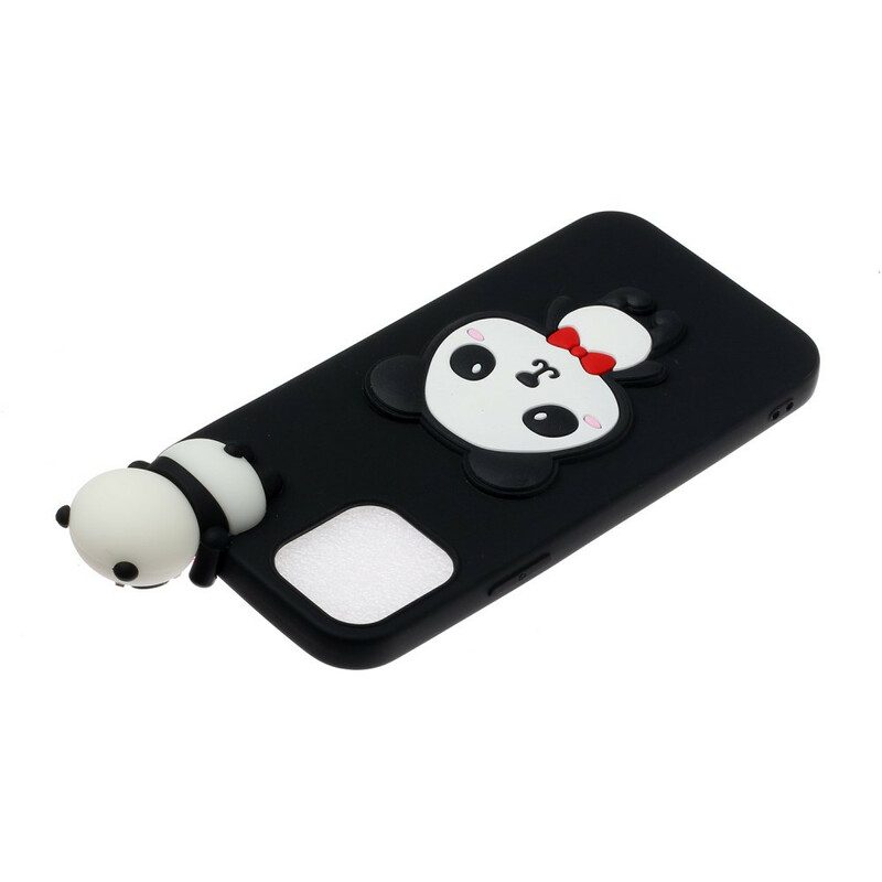 Hoesje voor iPhone 13 Mini De 3d-panda