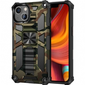 Hoesje voor iPhone 13 Mini Camouflage Verwijderbare Ondersteuning