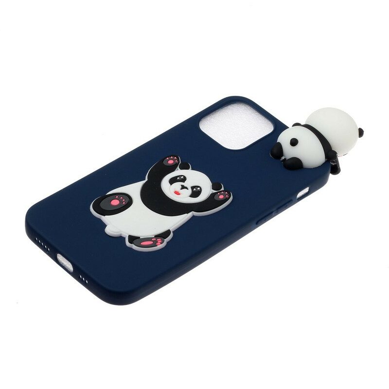 Hoesje voor iPhone 13 Mini Dikke Panda 3d