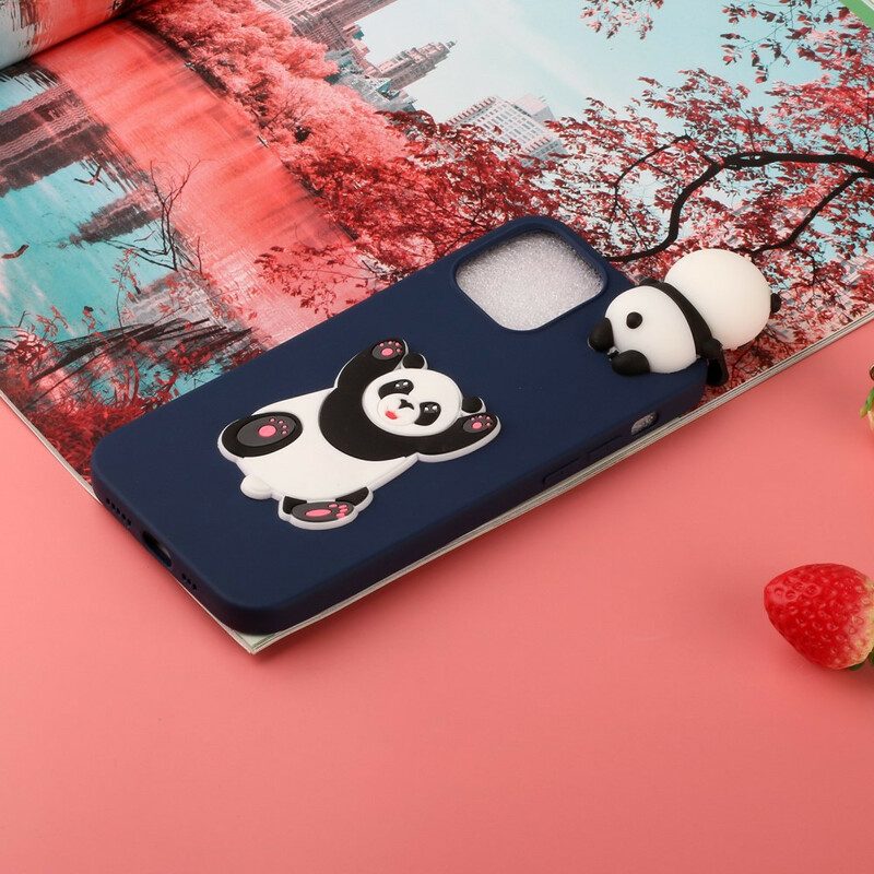 Hoesje voor iPhone 13 Mini Dikke Panda 3d