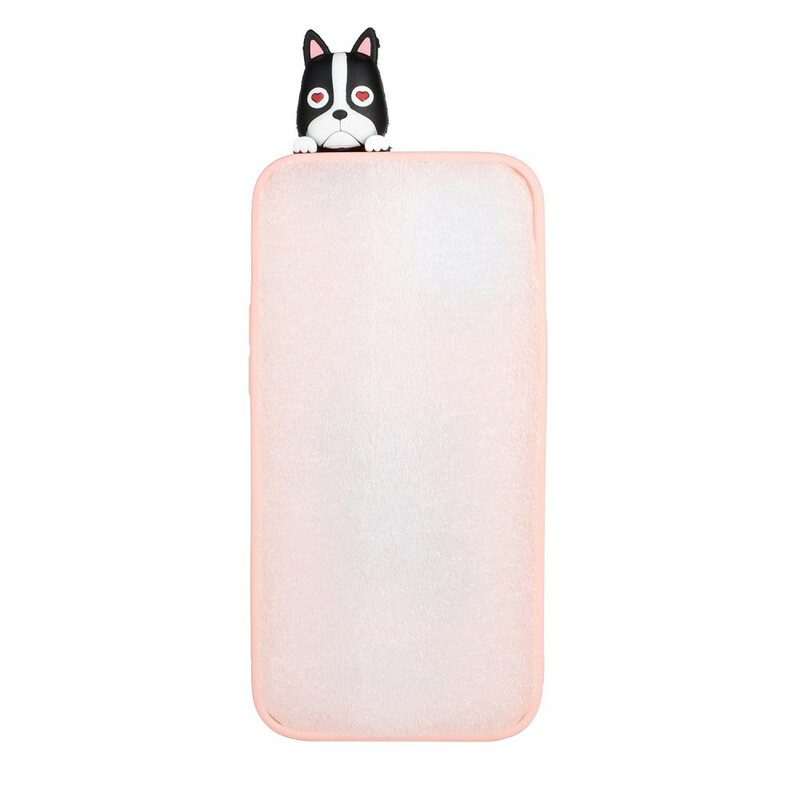 Hoesje voor iPhone 13 Mini Flavian De Hond 3d