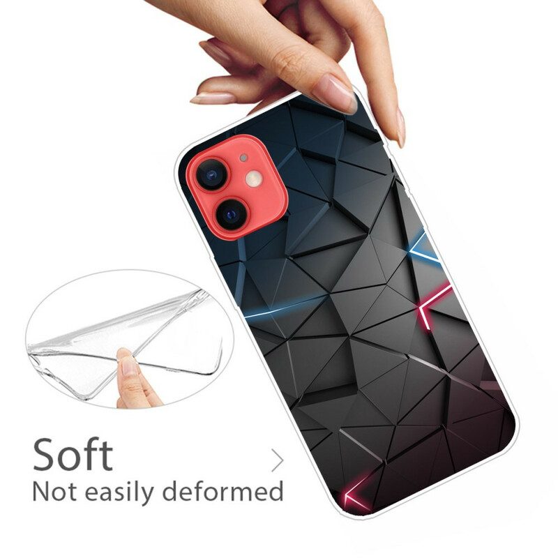 Hoesje voor iPhone 13 Mini Flexibele Geometrie