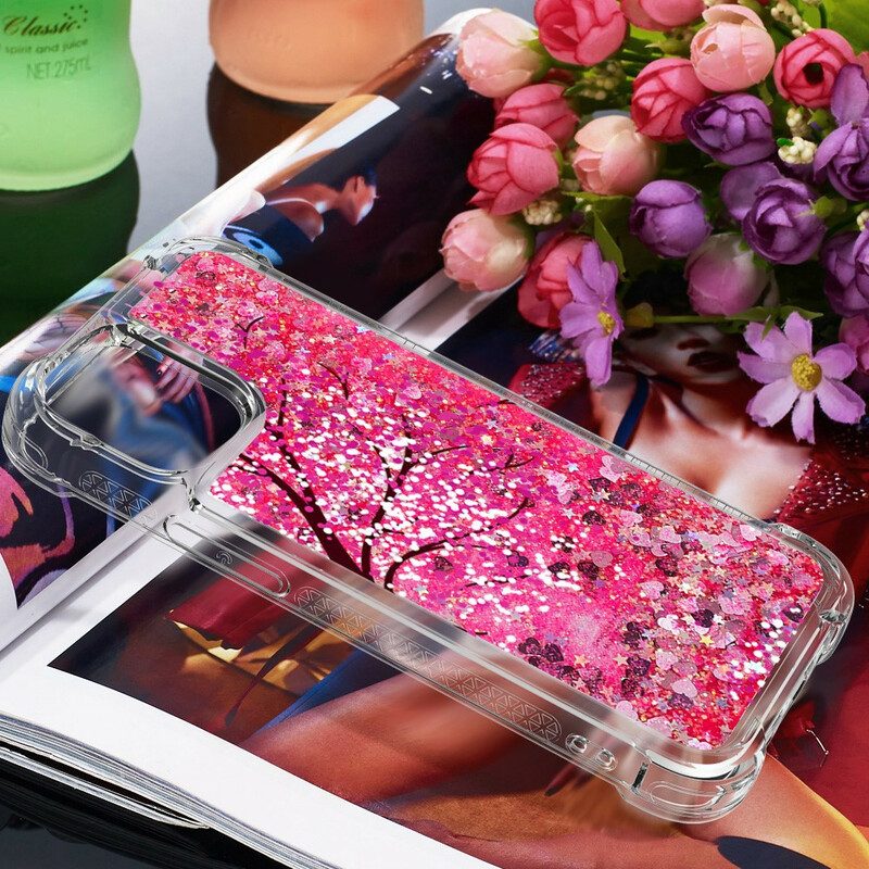 Hoesje voor iPhone 13 Mini Glitter Boom