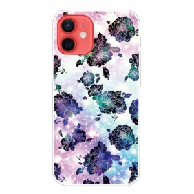 Hoesje voor iPhone 13 Mini Intense Bloemen