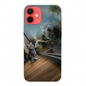 Hoesje voor iPhone 13 Mini Kittens Droom