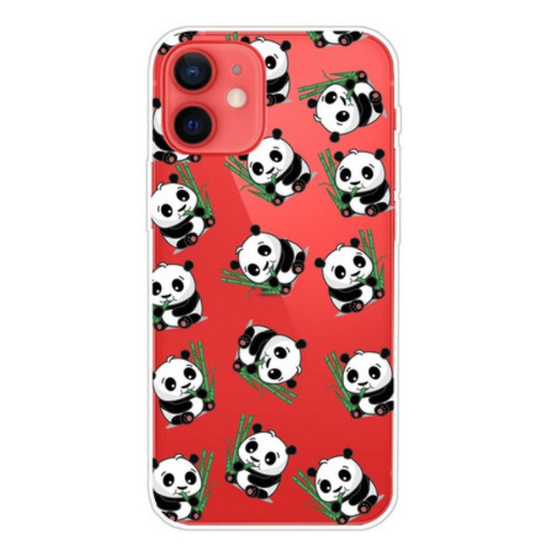 Hoesje voor iPhone 13 Mini Kleine Panda's