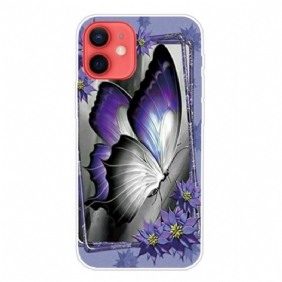 Hoesje voor iPhone 13 Mini Koninklijke Vlinder