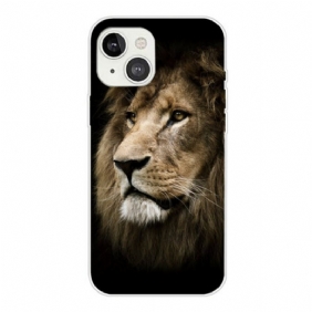 Hoesje voor iPhone 13 Mini Leeuwen Hoofd