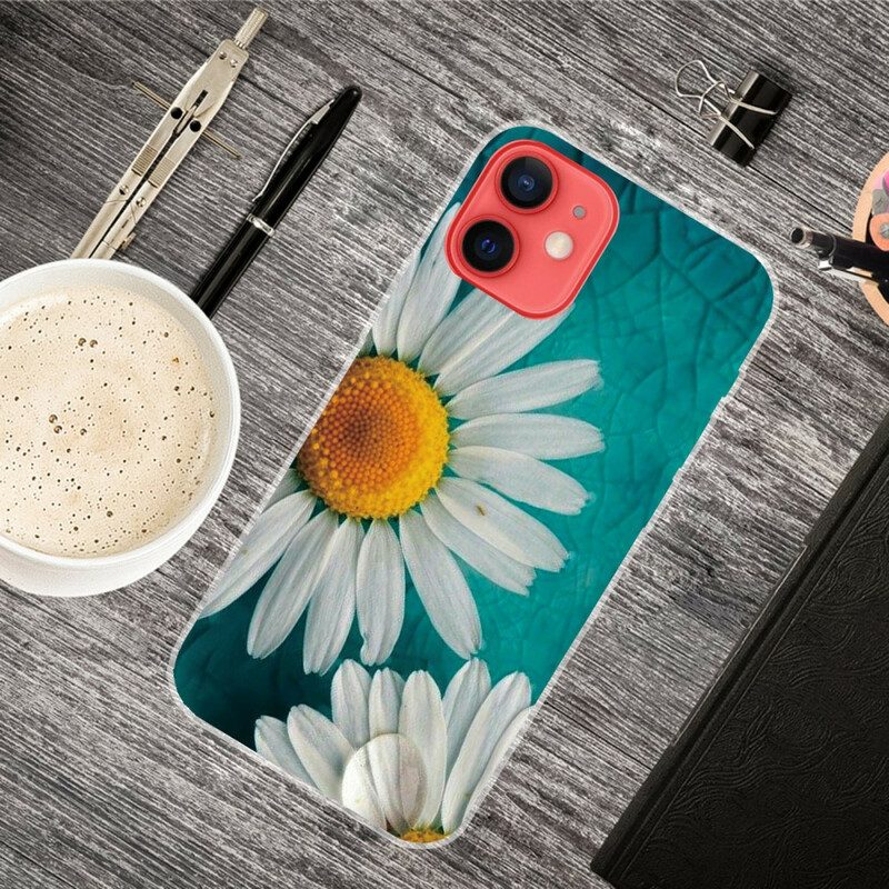 Hoesje voor iPhone 13 Mini Madeliefje