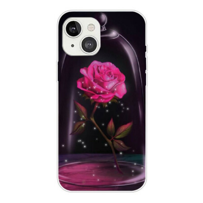 Hoesje voor iPhone 13 Mini Magisch Roze