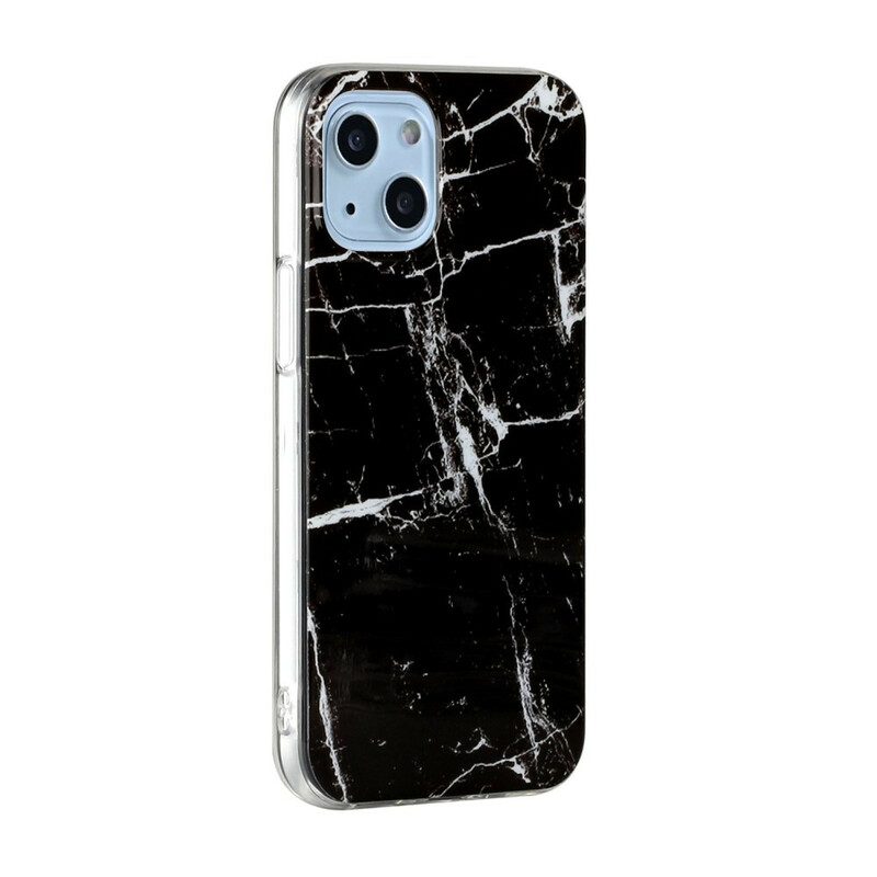 Hoesje voor iPhone 13 Mini Marmeren Versie