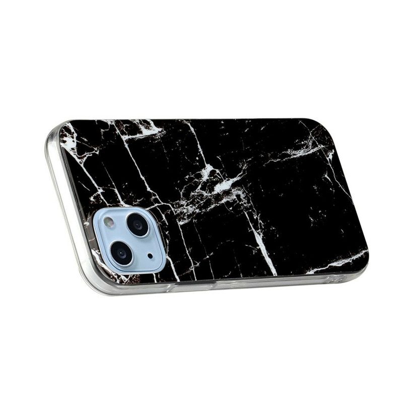 Hoesje voor iPhone 13 Mini Marmeren Versie