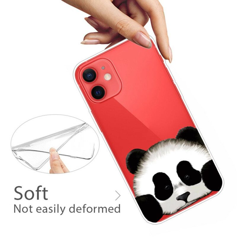 Hoesje voor iPhone 13 Mini Naadloze Panda