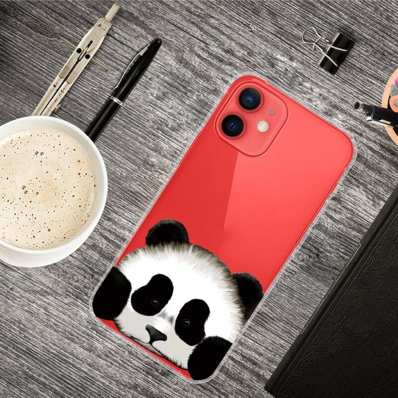 Hoesje voor iPhone 13 Mini Naadloze Panda