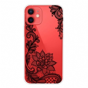 Hoesje voor iPhone 13 Mini Prachtig Kant