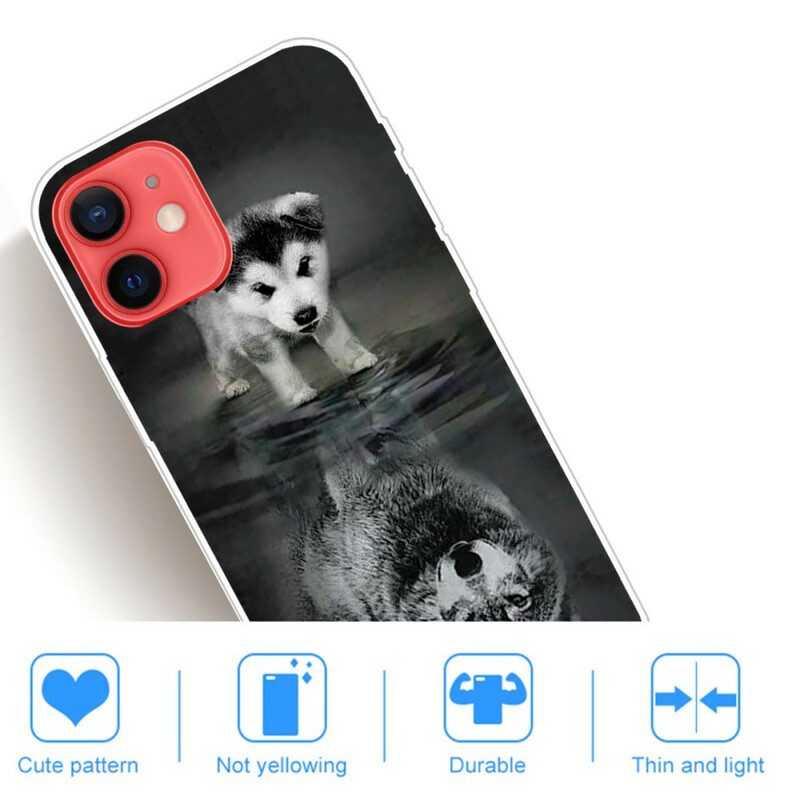 Hoesje voor iPhone 13 Mini Puppy-droom