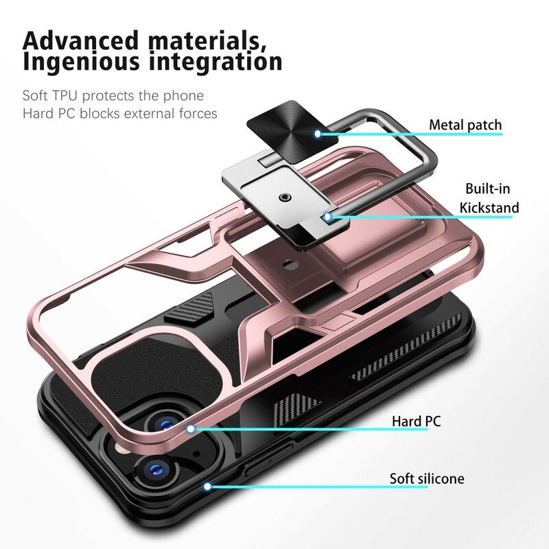 Hoesje voor iPhone 13 Mini Ring-ondersteuning