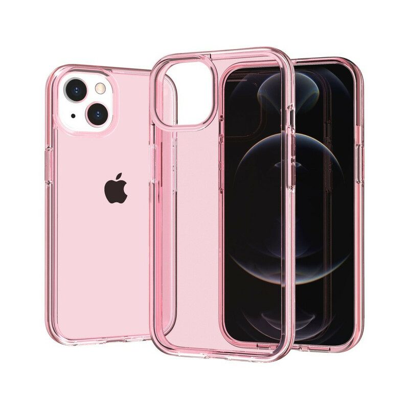 Hoesje voor iPhone 13 Mini Transparant Getint