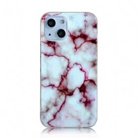 Hoesje voor iPhone 13 Mini Vereenvoudigd Marmer