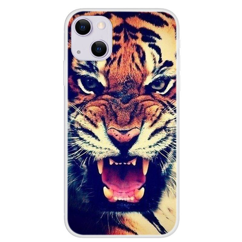 Hoesje voor iPhone 13 Mini Voorste Tijger