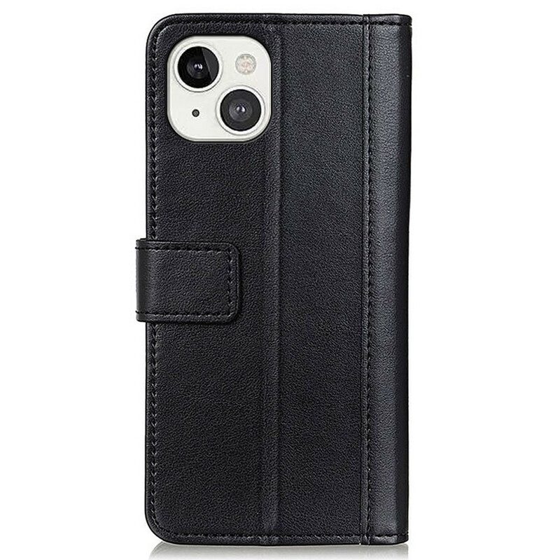 Leren Hoesje voor iPhone 13 Mini Leren Styling