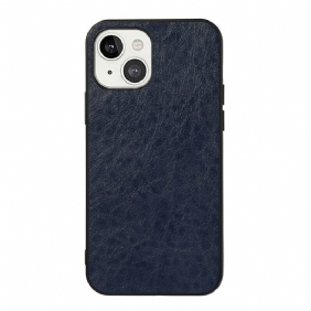 Telefoonhoesje voor iPhone 13 Mini Elegantie Leereffect