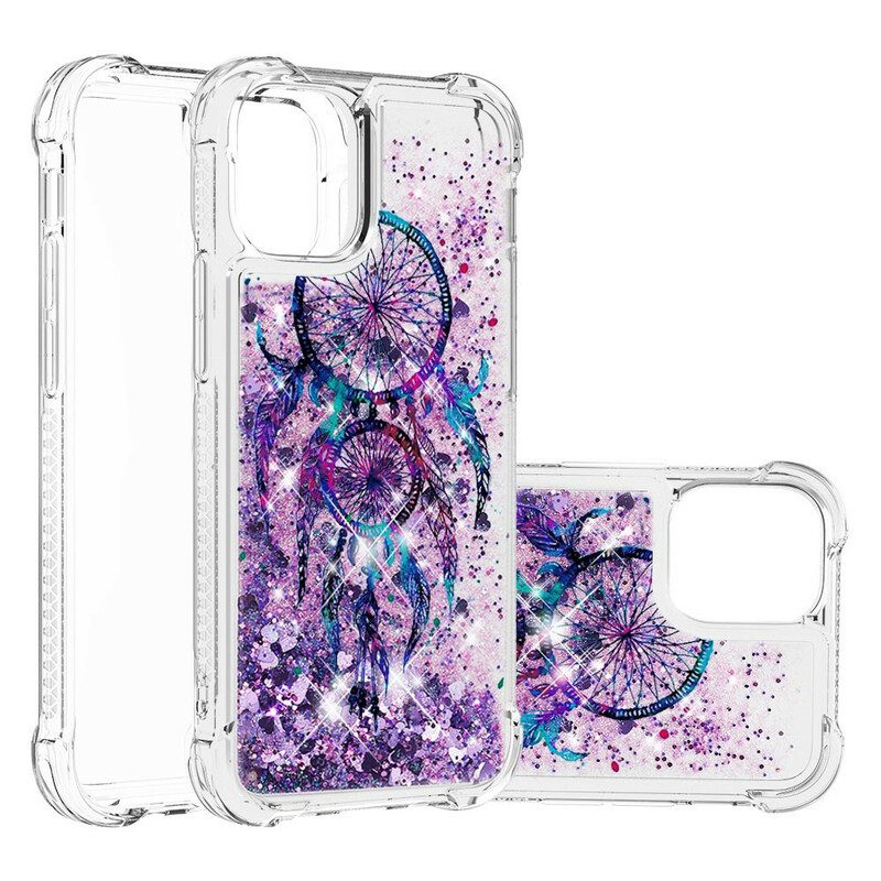 Telefoonhoesje voor iPhone 13 Mini Glitter Dromenvanger