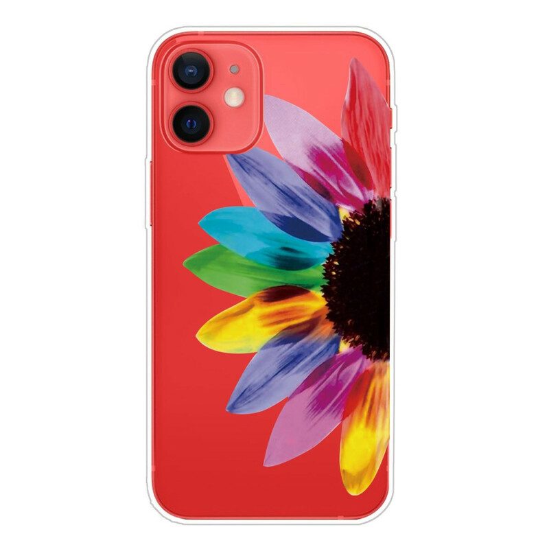 Telefoonhoesje voor iPhone 13 Mini Kleurrijke Bloem