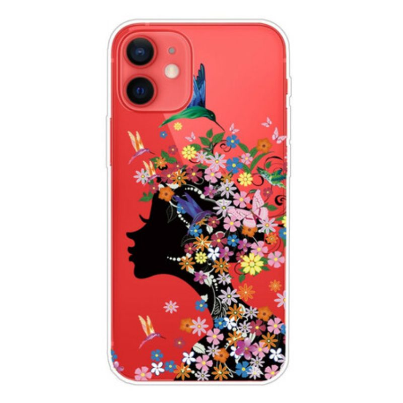 Telefoonhoesje voor iPhone 13 Mini Mooi Bloemhoofd