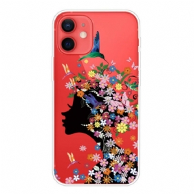 Telefoonhoesje voor iPhone 13 Mini Mooi Bloemhoofd