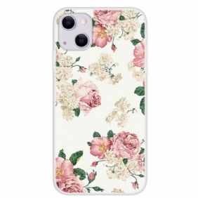 Telefoonhoesje voor iPhone 13 Mini Vrijheid Bloemen