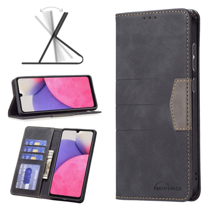 Bescherming Hoesje voor Samsung Galaxy A33 5G Folio-hoesje Binfen-kleur