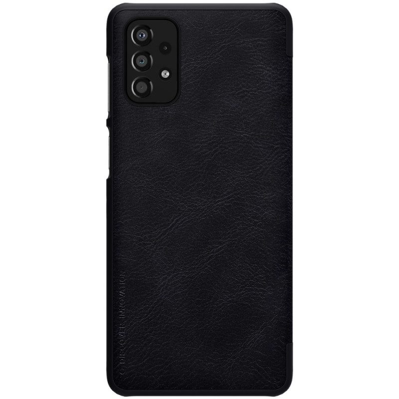 Bescherming Hoesje voor Samsung Galaxy A33 5G Folio-hoesje Nillkin Qin-serie