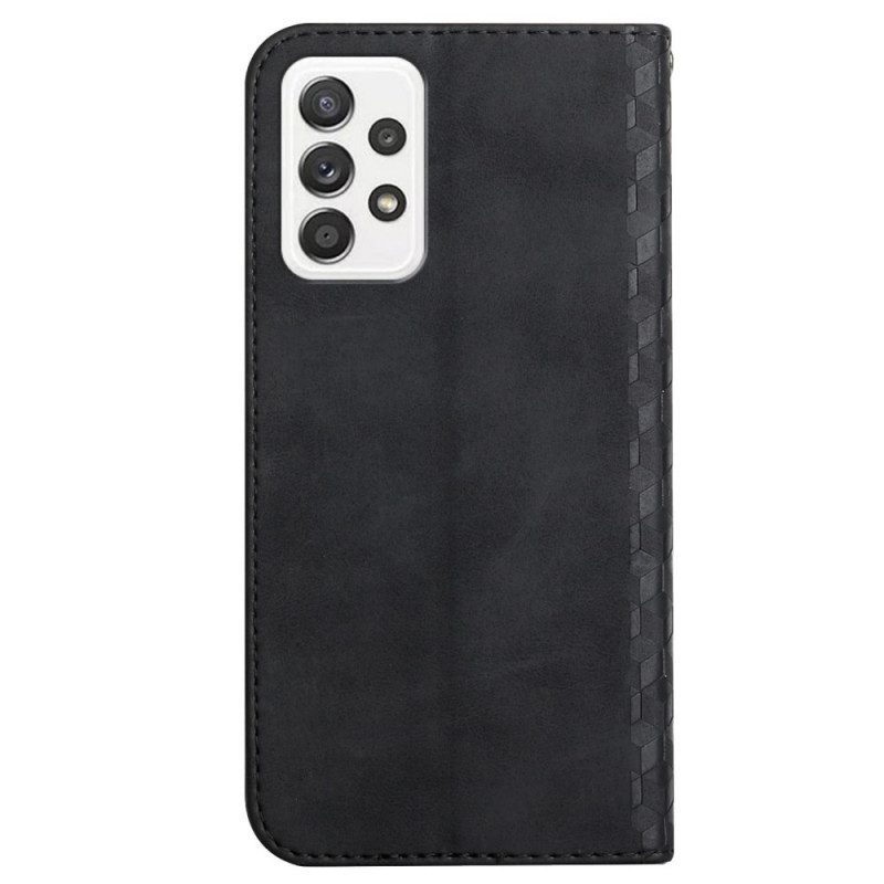 Bescherming Hoesje voor Samsung Galaxy A33 5G Folio-hoesje Stijl Leer 3d-patroon