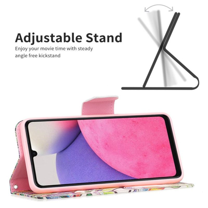 Flip Case voor Samsung Galaxy A33 5G Boom