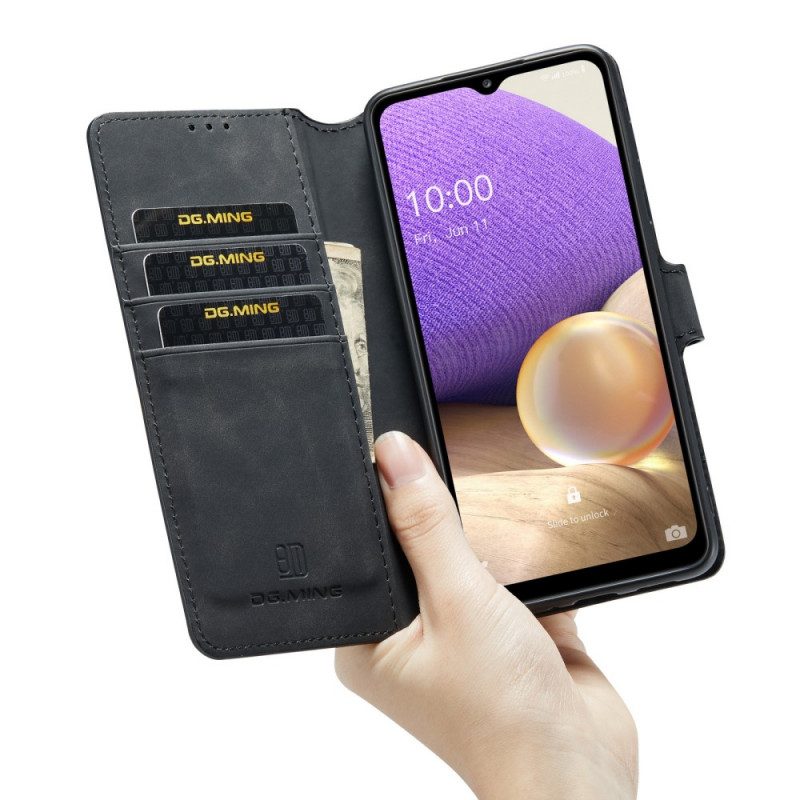 Folio-hoesje voor Samsung Galaxy A33 5G Dg.ming Retro