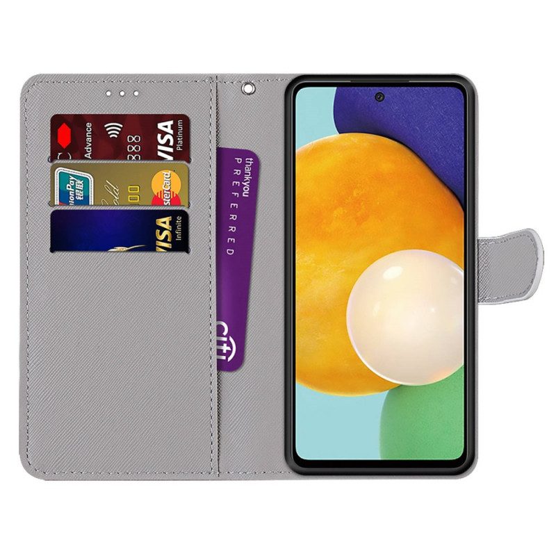 Folio-hoesje voor Samsung Galaxy A33 5G Limoenen