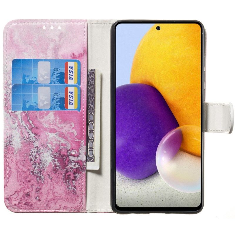 Folio-hoesje voor Samsung Galaxy A33 5G De Marmeren Stijl