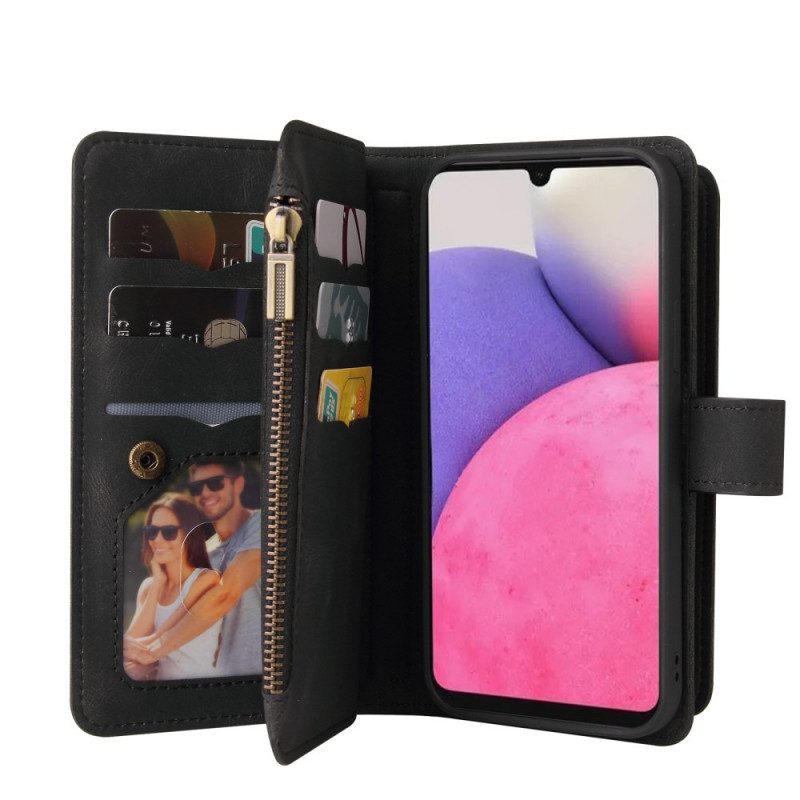 Folio-hoesje voor Samsung Galaxy A33 5G Vintage Multifunctioneel