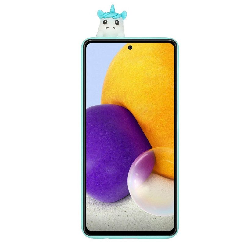 Hoesje voor Samsung Galaxy A33 5G 3d Eenhoorns