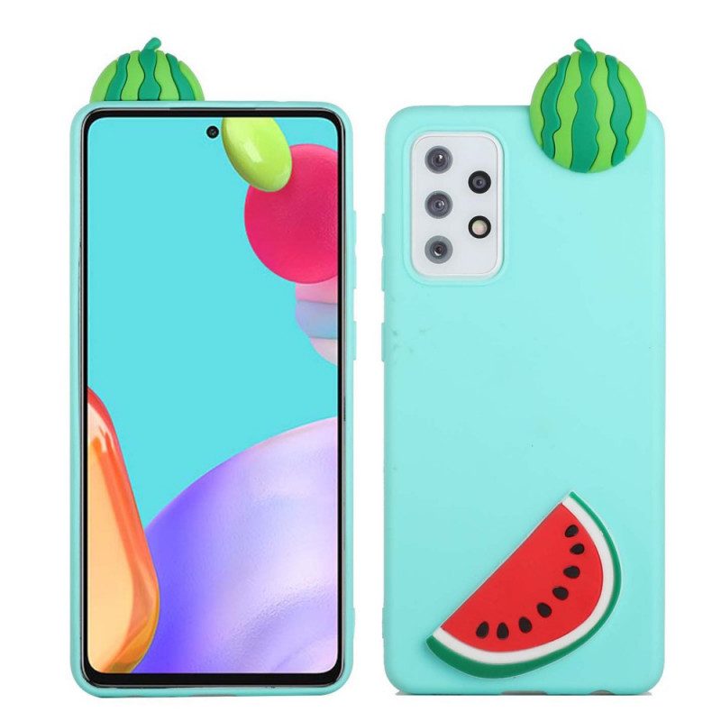 Hoesje voor Samsung Galaxy A33 5G 3d Watermeloen