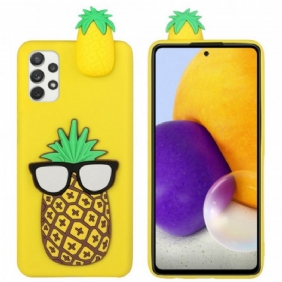 Hoesje voor Samsung Galaxy A33 5G Ananas 3d-bril