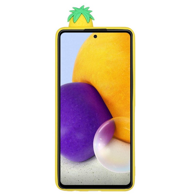 Hoesje voor Samsung Galaxy A33 5G Ananas 3d-bril