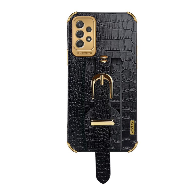 Hoesje voor Samsung Galaxy A33 5G Croco Band