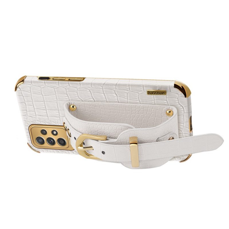 Hoesje voor Samsung Galaxy A33 5G Croco Band