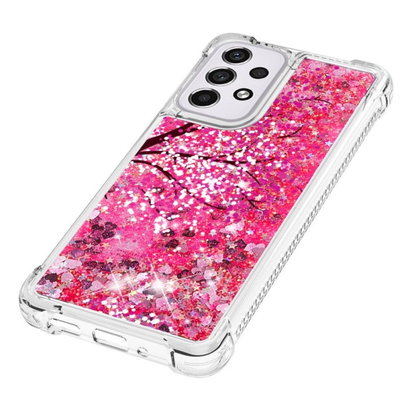 Hoesje voor Samsung Galaxy A33 5G Glitter Boom